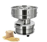 Stainless Steel Sieve Shaker Vibrating Machine, Automatic Vibrating Sifter Machine, Commercial Electric Sifters Shaker Machine, High-Speed 3600RPM Sifting System, for Flour, Mungbean, Rice