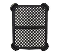 Stainless Steel Silicone Splash Guard for Ninja Af400 Af451 Dz401 Air Fryers Non-Stick Heat Resistant Insert for Easy Cleaning and Oil Protection