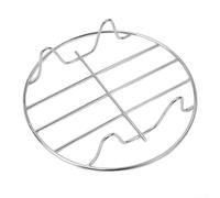 Stainless Steel Single Layer Rack for Air Fryer for Various Cooking Tasks (6 inches)