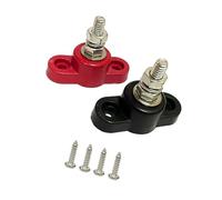 Stainless Steel Single Studs Terminal Block For 48V 48V Systems 1/4'' 5/16" 3/8" Thread Electrical Connector Bus