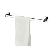 Stainless Steel Single Towel Bar Rail，Wall Mounted Towel Holder, Screws Mounting Rail Rack for Kitchen and Bathroom，40cm-120cm (Size : 60cm)