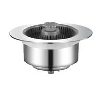 Stainless Steel Sink Drain Strainer, Odour Remover, Rust Resistant, Drain Basket for Household, Kitchen, Bathroom and Living Room