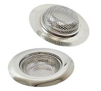 Stainless Steel Sink Drainer 90mm (Pack of 2) Drainer Kitchen Home Bathroom Bath-tub Drain Filter