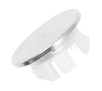 Stainless Steel Sink Overflow Ring Cover for Kitchen Washbasins 22mm | Snap-in Fitting, Polished Silver Finish, Helps Control Water and Reduce Splashes during Household Maintenance