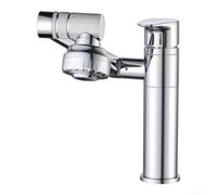Stainless Steel Sink Tap with Adjustable Arm(grey) | Adjustable multi-directional arm, covers entire sink area, flexible height and direction control