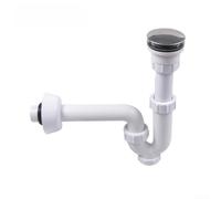 Stainless Steel Sink Waste Fitting with U-Bend Trap