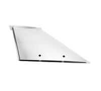 Stainless Steel Skeg Guard Protector 316 Marine Grade Skeg Protector OEM 27031 Snap In Replacement with Drainage Holes Locking Screws for Mercruiser Alpha I Generation II 1991 Up