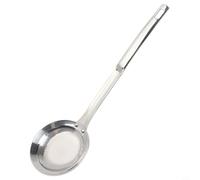 Stainless Steel Skimmer Spoon for Filtering Foam, Fat, and Particles in Kitchen Cooking, Restaurants, and Family Meals (small)