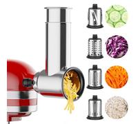 Stainless Steel Slicer Shredder Attachment for Kitchenaid Stand Mixer