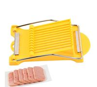 Stainless Steel Slicer Tool - Tomato Cheese Slicer, Boiled Egg Cutter | Soft Fruit Slicer Tool, Handheld Cheese Slicer Cutter, Evenly Ham Avocado Hot Dogs for Home Kitchen Use