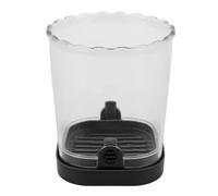 Stainless Steel Slicing Cup, Premium Fruit Slicer Cup, Stainless Steel Vegetable Cutter Cup, Quickly Making Salad Cutter for Strawberry Banana, Kitchen Gadget (Black)