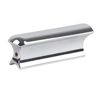 Stainless Steel Slide Bar, Clear Sound Guitar Slide for Acoustic Electric Guitars, Country Jazz Blues, Silver, with Bass Ukulele Banjo