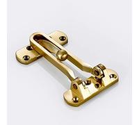 Stainless Steel Slide Bolt Door Chains,Door Restrictor,Standard Security Zinc Alloy Safety Door Swing Bar Door Restrictors,Security Chain Restrictors Door Guard Window Lock Latch,Prevents Forceful Ent