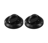 Stainless Steel Sliding Door Handle Pull Ring Lock 304 Grade Recessed Flush Cabinet Door Hardware For Home Improvement Building Applications 2 Pack Set(black)