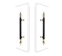 Stainless Steel Sliding Door Handle, Rectangular H Shape, Back to Back