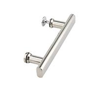 Stainless Steel Sliding Door Handles Adjustable Shower Door Handle Durable Modern Design for Home Renovation and Easy Installation