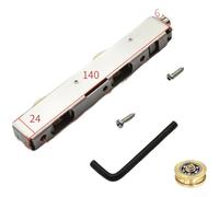 Stainless Steel Sliding Door Rollers Heavy Duty Drawer Slides for Wardrobe Cupboards Compatible with 15mm Track Smooth Gliding Ball Bea (3J3C031524 Bearing)