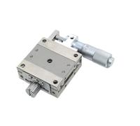 Stainless Steel Sliding Table Manual Displacement Platform Linear Stage, Precision Movement for Laboratory and Industrial Applications