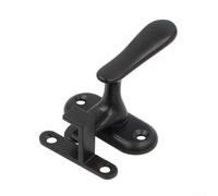 Stainless Steel Sliding Window Latch Handle for Doors and Windows, High-Low Foot Bolt Security Lock, Leveling Flush Mount with Concealed Screws, No Welding(L)