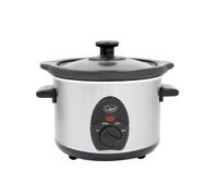 Quest 1.5 Litre Slow Cooker | TJ Hughes Silver