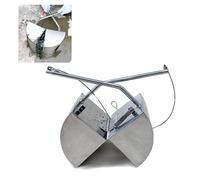 Stainless Steel Sludge Sampler - Efficient Mud and Lake Bottom Sampling Tool with Water Outlet for Rivers, Ponds, and Pools
