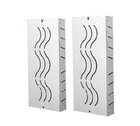 Stainless Steel Smoker Box, Double Pack Smoker Boxes, Wood Chips for Barbecue, Smoker Box for Wood Chips, Box
