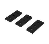 Stainless Steel Snow Blower Impeller Retrofit Kit for 2-Stage Machines, 1/4 Inch Thick Rubber Paddles with 304 Stainless Steel Hardware（B）