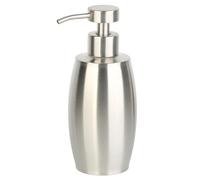 Stainless Steel Soap Dispenser with Electrolysis Process Inside, Curved Nozzle Pump for Shampoo, Lotion, Detergent, for Home and Hotel