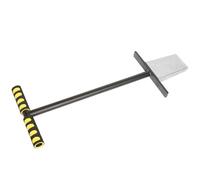 Stainless Steel Soil Sampler Probe with Foot Pedal, 68cm T-Shaped Garden Tool for Lawn Golf Course Moisture Testing and Root Analysis