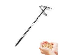 Stainless Steel Soil Sampling Probe with Rotary Design for Efficient Grain and Fertilizer Testing in Agriculture