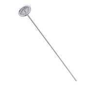 Stainless Steel Soil Thermometer, Measuring Probe Detector for Outdoor & Indoor Garden, Compost & Soil Moisture Testing