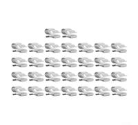 Stainless Steel Solar Panel Cable Clips for 6-6.5mm for Wires Sus304 Spring Steel Wire Management Clamps Fits 1.0 Through 3.2mm Frame Brackets Simple Mount for Home for (B)