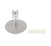 Stainless Steel Soldering Iron Holder Stand for TS100, TS101 & SA80 Soldering Stations - 65 mm Diameter × 60 mm Height, 3 mm Thick 304 SS Base