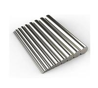 Stainless Steel Solid Round Rods, 304 Stainless Steel Rod Linear Shaft Metric Round Ground Rod Diameter 2-10mm Length 100-500mm(2mm,200mm)