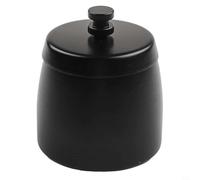 Stainless Steel Soot Outdoor with Lid for Indoor and Collector Use Windproof Tray Ash Layout Plus Garden Patio for Home (BLACK)