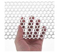 Stainless Steel Sound Ber Plate 0.8mm Thick Air Vent Mesh (8mm 25x25cm) Customizable Noise Reduct Solut for Home and Industrial Use