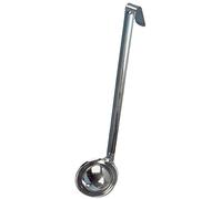 Stainless Steel Soup Kitchen Ladle Spoon with Hook Samuel Groves (6oz)