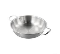 Stainless Steel Soup Pot 24cm for Noodles and Cooking | for durable Metal Cooking Vessel for Quick Clean Boiling for Pot Korean Ramen Cookware Set for instant Noodle Saucepan Small