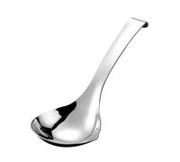 Stainless Steel Soup Serving Spoon Ergonomic Handle Tablespoon Professional Kitchen Cookware Home Cooking Essential Ergonomic Handle Spoon
