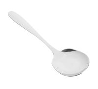 Stainless Steel Soup Spoon Large Public Serving Spoon for Buffet