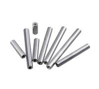Stainless steel spacer,M3 M4 Internal Thread Cylindrical, Pin Female Locating Dowel Aluminum Column Standoff OD 6mm Length(M4*25mm)