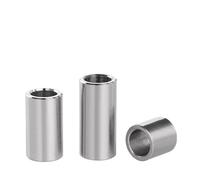 Stainless Steel Spacers, M15 M16 M17 M18 M20 Unthreaded 304 Stainless Steel Bushing Washer Gasket Round Hollow Standoff Spacer Sleeve OD 17-30mm(17x26x16mm (1pcs))