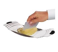 Stainless Steel Spaetzle Maker with Comfort Grip Handle, Stainless Steel Spider Strainer Skimmer Spoon Pasta Strainer, Homemade Traditional German Egg Noodle Dumpling Making Tool