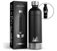 ~ ® Stainless Steel Sparkling BPA Free Water Bottle Compatible with Sparkling Water Makers, AarkeCarbonator3,Philips GoZero,Sodapop Cooper,Brita sodaONE-1L-Premium Seal-Dishwasher Safe
