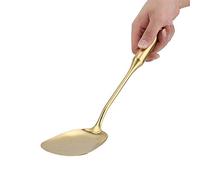 Stainless Steel Spatula Turner Wok Spatula Cooking Turner Heatresistant Ergonomic Handle Cooking Shovel Spatulaturner for Eggs Pancakes Omelet Burger