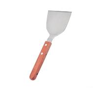 Stainless Steel Spatula with Wooden Handle, Wide Grill Scraper Tool for Teppanyaki, Pizza Shovel Utensil, Pancake Flipper Blade, Crepe Making Spatula, Steak Frying For Turner