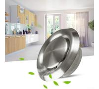 Stainless Steel Spherical Disc Air Outlet For Fresh Air System, Ventilation Opening For Dryer Vents, Bathroom Fans, Range Hoods