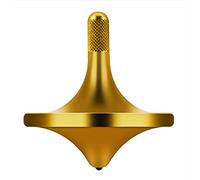 Stainless Steel Spinning Top, Well Made EDC Metal Decompression Toy, Perfectly Balanced, Spin Smooth, Helps Relieve Stress and Anxiety, Effective time-killing Desktop Toys (M/Bronze)