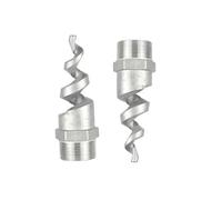 Stainless Steel Spiral Atomizing Nozzle 90 and 120 Degree 1/4 to 2 Inch Pack of Multiple Packaging Options(1.2 Inch 316 Stainless Steel Not Polished,1pc)