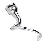 Stainless Steel Spiral Dough Hook Attachment for KitchenAid 4.5 and 5 Quart Tilt-Head Stand Mixer, K45DH Dough Hook, Dishwasher Safe, Mixer Accessory